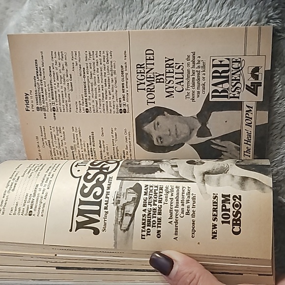 TV GUIDE MARCH 26 1983 THE THORN BIRDS. RICHARD CHAMBERLAIN AND RACHEL WARD - Picture 4 of 6